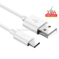 USB A a C Cable de teléfono de carga rápida